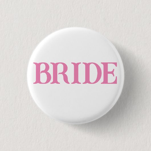 Bride Ronde Button 3,2 Cm (Voorkant)