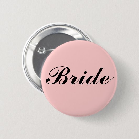 BRIDE RONDE BUTTON 5,7 CM (Voorkant /achterkant)