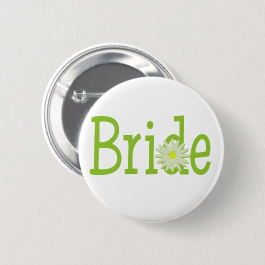 Bride Ronde Button 5,7 Cm (Voorkant /achterkant)