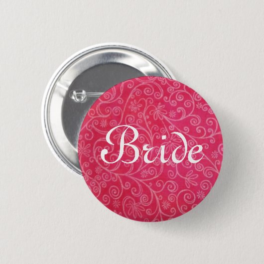 Bride Ronde Button 5,7 Cm (Voorkant /achterkant)