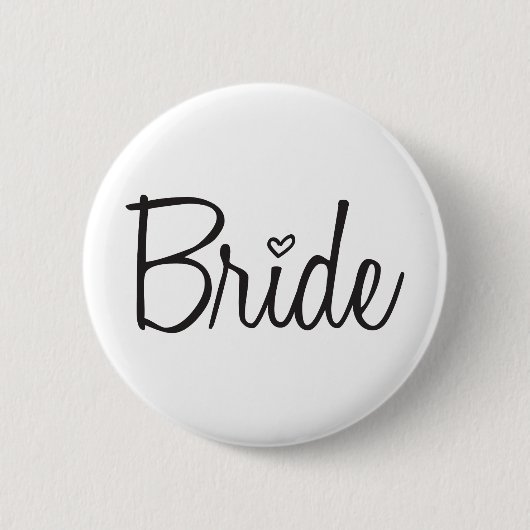 Bride Ronde Button 5,7 Cm (Voorkant)