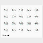 Bride Ronde Sticker (Vel)