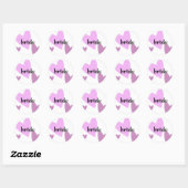 Bride Ronde Sticker (Vel)