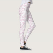 Bride roze hartzakje Yoga Pants Leggings Gym (Rechts)