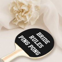 Bride Rules Vrijgezellenfeest Wedding Ping Ping Po