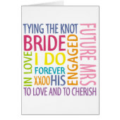 Bride Sentiments Wedding (Voorkant)