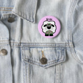 Bride Sheep Button (In situ)