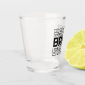 Bride shot glas (Links)