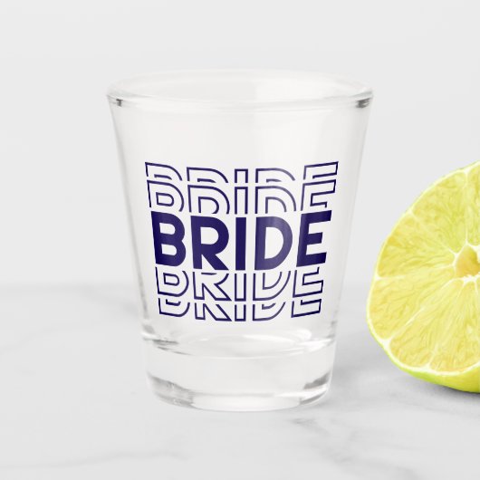 Bride  shot glas (Voorkant)