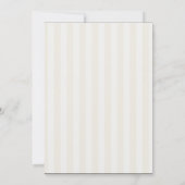 Bride Silhouette - Vrijgezellenfeest Stripes (Ivoo Kaart (Achterkant)