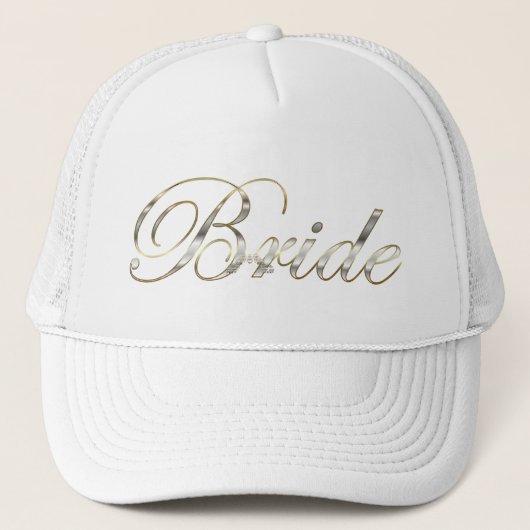 Bride Silver Trucker Pet (Voorkant)