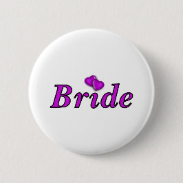 Bride Simply Love Ronde Button 5,7 Cm