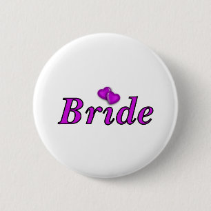 Bride Simply Love Ronde Button 5,7 Cm