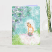 Bride Sitting Bruids Douche Uitnodiging (Voorkant)