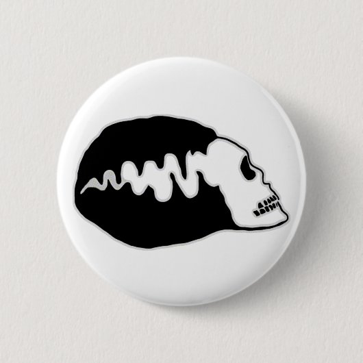 Bride Skull Ronde Button 5,7 Cm (Voorkant)