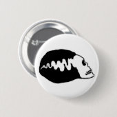 Bride Skull Ronde Button 5,7 Cm (Voorkant /achterkant)