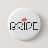 Bride Smooch Ronde Button 5,7 Cm (Voorkant)