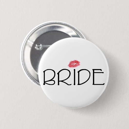 Bride Smooch Ronde Button 5,7 Cm (Voorkant /achterkant)