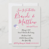 BRIDE Snoep Hart ik van jullie feestfeest Kaart (Achterkant)