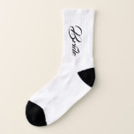 "Bride" Socks Sokken<br><div class="desc">"Bride" Socks is een geweldig cadeau! Gegarandeerd om "koude voeten" te voorkomen!</div>