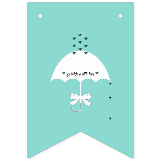 BRIDE Sprinkle Love Vrijgezellenfeest Party Vlaggetjes (Tweede vlag)