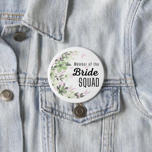 Bride Squad 3-inch ronde Button (In situ)