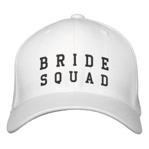 Bride Squad   Bachelorette Bridesmaid Trendy Geborduurde Pet