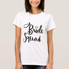 Bride Squad bridesmaids shirten T-shirt
