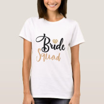 Bride Squad bridesmaids shirten