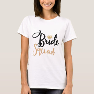 Bride Squad bridesmaids shirten T-shirt