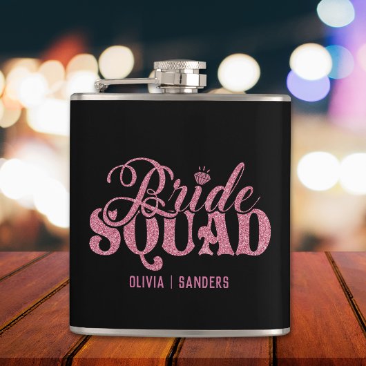 Bride Squad Bright Pink Heupfles