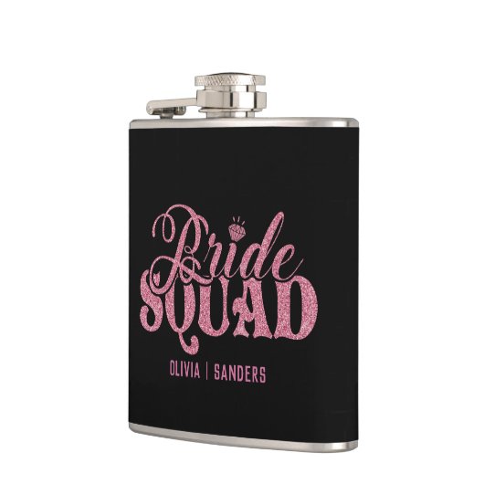 Bride Squad Bright Pink Heupfles (Links)