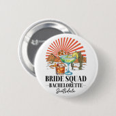 Bride Squad Bruidsmeisje Bride Scottsdale Bachelor Ronde Button 5,7 Cm (Voorkant /achterkant)