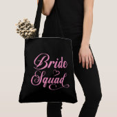 Bride Squad Canvas tas (Dichtbij)