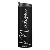 Bride Squad Custom Bridesmaid Giften met naam Thermosbeker (Geroteerd rechts)