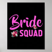 Bride Squad Design - Team Bruid Poster (Voorkant)