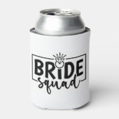 BRIDE Squad – Diamond Ring Crew Embleem Blikjeskoeler (Blikje Voorkant)