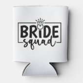 BRIDE Squad – Diamond Ring Crew Embleem Blikjeskoeler (Voorkant)
