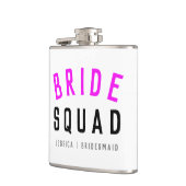 Bride Squad | Hot-roze Bachelorette Bridesmaid Heupfles (Links)