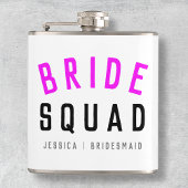 Bride Squad | Hot-roze Bachelorette Bridesmaid Heupfles