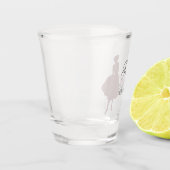 Bride Squad | Hot-roze Bachelorette Bridesmaid Shot Glas (Links)