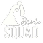 Bride Squad | Hot-roze Bachelorette Bridesmaid T-shirt