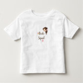 Bride Squad Kinder Shirts (Voorkant)