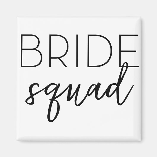 Bride-Squad Magneet (Voorkant)