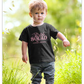 Bride Squad Modern Bright Pink