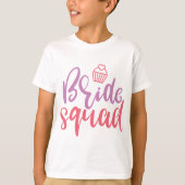 Bride Squad New Bride T-shirt (Voorkant)