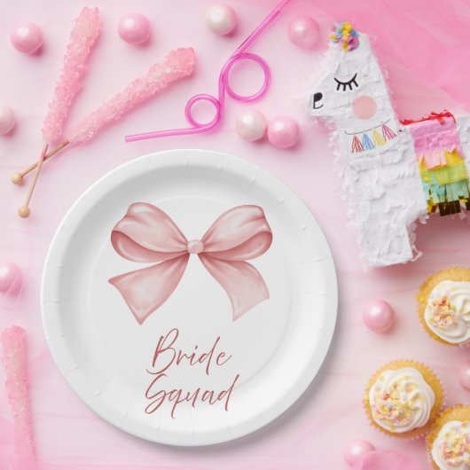 Bride Squad Papieren Bordje (Feest)