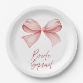 Bride Squad Papieren Bordje (Voorkant)
