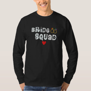Bride Squad Pride Gay Homosexual Lesbian Lgbetq T-shirt