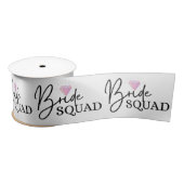 Bride Squad Ribbon Satijnen Lint (Spoel)